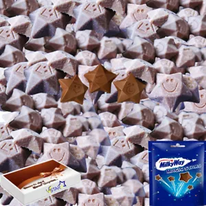 Milky Way Magic Stars Chocolate con Leche Pick N Mix Retro Chocolate Compra a Granel 500g-3k - Imagen 1 de 6