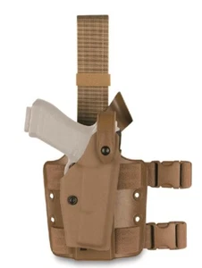 Safariland CZ 75 B Level 2 SLS Tactical Holster Drop Leg Coyote, Rechtshand - Bild 1 von 10
