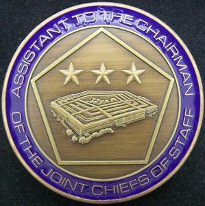 Joint Chiefs of Staff JCS Assistant to the Chairman Challenge Coin - Picture 1 of 2