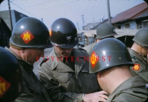 Original Slide ARMY 45th Infantry Division Reconnaissance JAPAN 1951 Korean War - Picture 1 of 1
