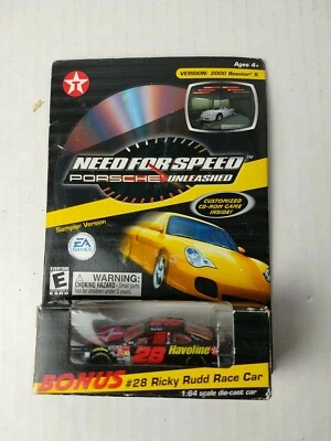 Need For Speed Porsche PC Game With Bonus #28 Custom Texaco Ricky Rudd.  - Image 1 of 3