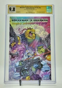 Warcorns Combat Unicorns For Hire #1 2019 CGC 9.8 Firmado Garrett Gun Kickstarter - Imagen 1 de 7