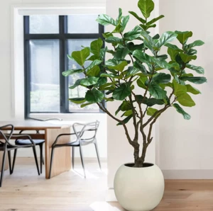 CGH Artificial Fiddle Leaf Fig Tree 2.4M Lifelike And Realistic Appearance New - Picture 1 of 1