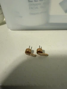Michael Kors Page Bar Earrings with CZ Lightly Worn ***FREE SHIPPING*** - Picture 1 of 1