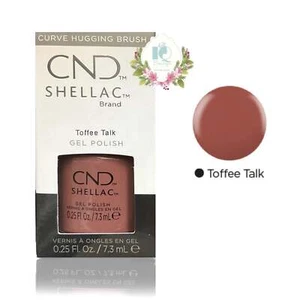 CND Shellac UV Gel Polish 0.25 oz NIB Toffee Talk - Picture 1 of 1