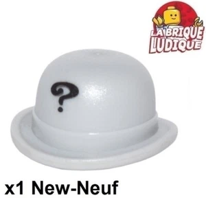 Lego 1x Minifig Hat Melon Hat Question Point Grey 95674pb02 - Picture 1 of 1