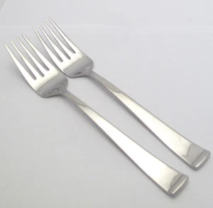 Wallace Georgetown Forks 7 3/8 inch Stainless Steel Glossy 18/10 Set of Two - Picture 1 of 4
