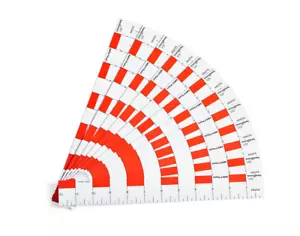 12" Reglas de Seguridad Plástico Flexible para Niños Principiantes Pack de 12 - Imagen 1 de 4