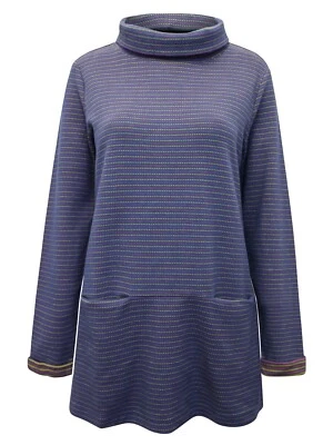 EX Seasalt Purple Mawgan Porth Tunic Top Sweatshirt Sizes 12-28 RRP £65.95 - Image 1 of 4