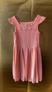 Cute Girls SO Pink Spring Dress L (10/12) - Picture 1 of 4