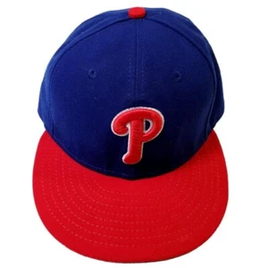 Philadelphia 59/Fifty Phillies 7 Hat Cap New Era Polyester Fitted U.S.A. - Picture 1 of 1