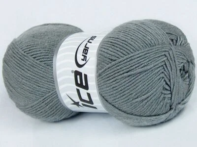 Lote de 4 Hilos My Baby Hilados Antipilling Claro Acrílico 4x100g/220m Gris Foto 1 de 4