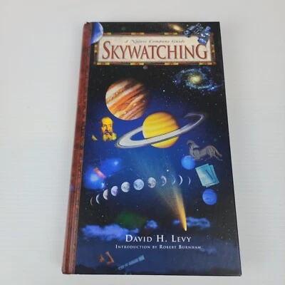 A Nature Company Guide SKYWATCHING David Levy Hardcover Colour Illustrated Book - image 1 of 4