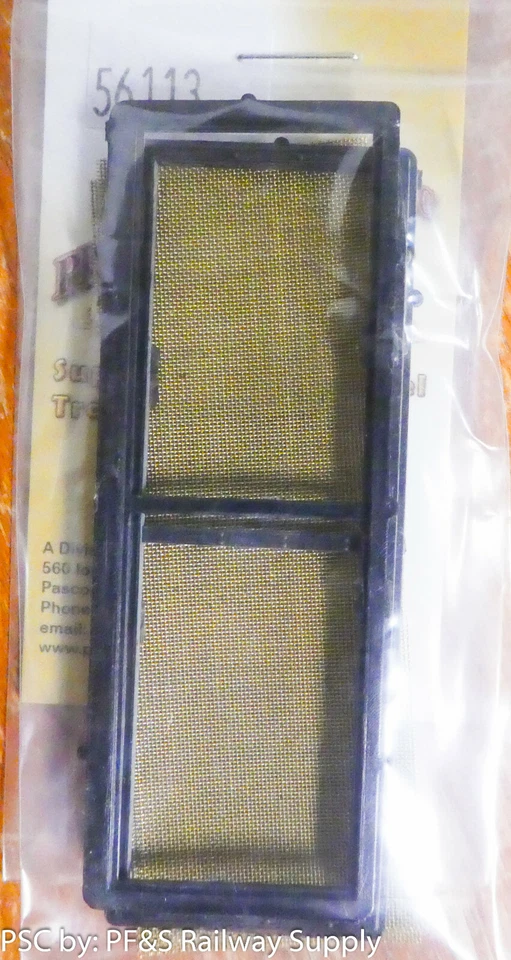 Precision Scale  O scale #56113 (1 Pair) Frame w/Screen, EMD SD-40T Air Intake - Image 1 of 1