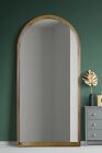 The Naturalis New Extra Large Oak Arched Leaner Wall Mirror 79" X 39" 200 x 1...
