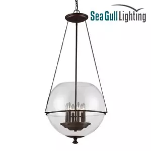 Sea Gull Havenwood 21" 6 Light Pendant, Autumn Bronze, 6511906-715 - Picture 1 of 1