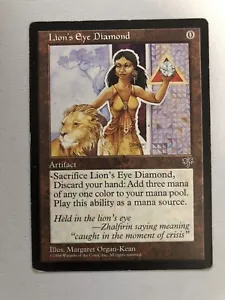 Diamante Ojo de León - Mirage - Magic The Gathering - Magic The Gathering - Magic The Gathering - Magic The Gathering - Magic The Gathering - Magic - Imagen 1 de 2