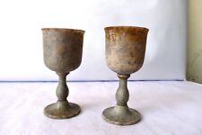 Vintage Radicaln Wine Glasses Set Of 2 Handmade Marble Antique Wine Glass Rare*K