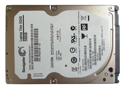 SSHD 500 GB 2.5 ST500UM001 16GB Thin 7mm CP633738-XX Fujitsu Lifebook NEU - Bild 1 von 2