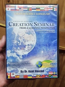 Creation Science Evangelism DVD Set - Dr. Kent Hovind Creation Seminar 10 Discs - Foto 1 di 7