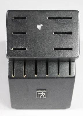 J. A. Henckels Kitchen Knife Storage Block 12 Slot Charcoal Black - Image 1 of 4