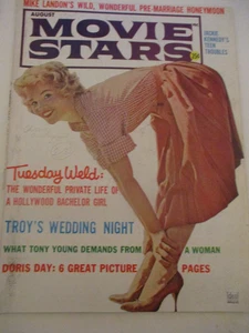 Tuesday Weld, Troy Donahue, Doris Day - Movie Stars Magazine 1961 - Imagen 1 de 1