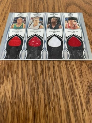 2006 Luxury Box Courtside Game Used Jersey Allen , Nowitski, Wade, Ming #'d /25 - image 1 of 2