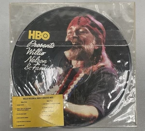 WILLIE NELSON And Family Vinyl PICTURE DISC Greatest Hits HBO Record Album - Picture 1 of 3