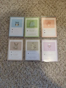 Starter Trio (Bulbasaur, Charmander, Squirtle) Wrenny Moo Cards! FIRST SET - Picture 1 of 3