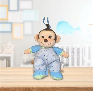 Garanimals Azul Musical Mono Estrellas Twinkle Bebé Cuna Peluche Lovey Juguete - Imagen 1 de 3
