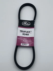 Cinturón en V Gates 3340 Truflex FHP baja potencia para caballos - Imagen 1 de 3