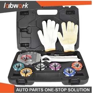 Labwork Hydraulic Crimper A/C Set IG-71500 A/C Hose Crimper A/C Crimping Tool - Picture 1 of 15