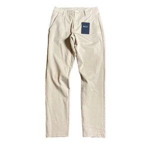 BYLT Pants Mens 32x29 Everyday Pant 2.0 Slim Fit Beige Chino Office Casual - Picture 1 of 10