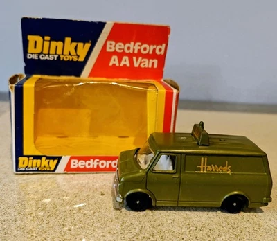 vintage DINKY TOYS 412 John Gay Harrods VAN NMIB 1978 excellent  — 第 1/4 张图片