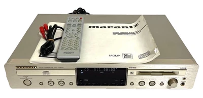Marantz CM6001 CD/MD Player silber alle Funktionen getestet mit Adapterkabel ... - Bild 1 von 4
