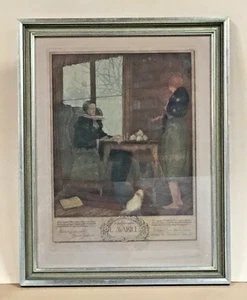 Andre Lambert 1918 Seven Deadly Sins L’Avarice Aquatint Etching 56/125 Signed - Picture 1 of 16