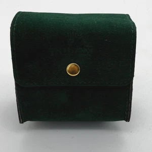 Rolex Original Reloj Bolsa de Viaje Centro de Servicio Color Verde - Imagen 1 de 7
