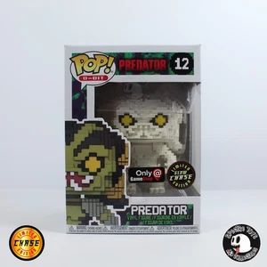 Funko Pop! 8 Bit Predator #12 - Glow in the Dark Chase exclusivo de GameStop - Imagen 1 de 8