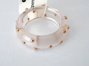 NORDSTROM OPEN EDIT LUCITE BRACELET - Picture 1 of 1