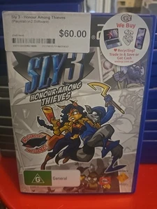Sly 3 Honour Among Thieves Playstation 2 Game PS2 PAL - Complete With Manual - Picture 1 of 3