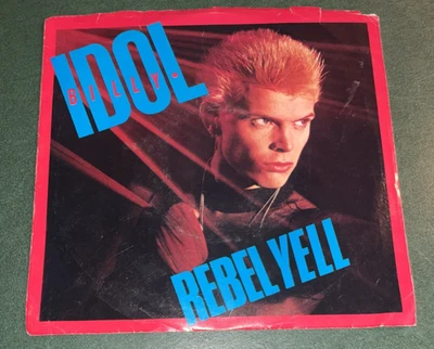 Billy Idol, Rebel Yell/Crank Call. 45 Vinyl Record VG+ Foto 1 de 4