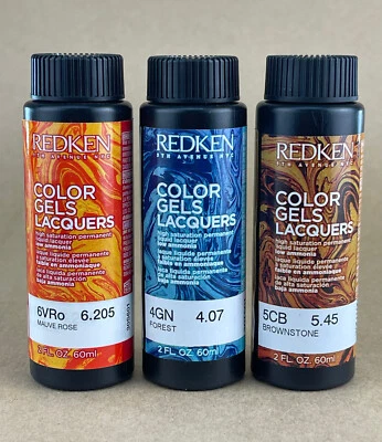 Redken Color Gels Lacquers Permanent Liquid Color For Hair Color 2 oz - Image 1 of 2