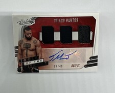 2021 Chronicles UFC Thiago Santos Absolute Tools of the Trade Relic Auto /49