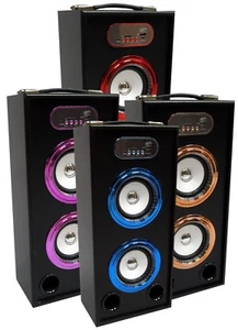 44cm TRAGBARE BLUETOOTH LAUTSPRECHER - VERS. FARBEN - SOUNDBOX - FM,AUX,SD,MP3 - Bild 1 von 14