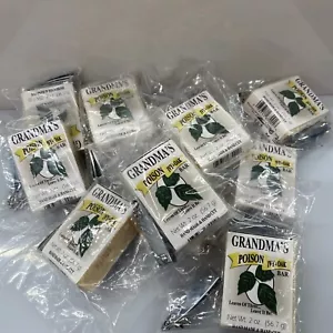 12 Pack Grandmas Poison Ivy & Oak Bar Soap 2 Oz - Hand Made & Hand Cut - Picture 1 of 4