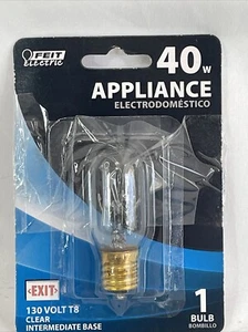 Feit Electric 40 watt T7 Appliance Bulb E17 (Intermediate) Clear 1 pk - Picture 1 of 1