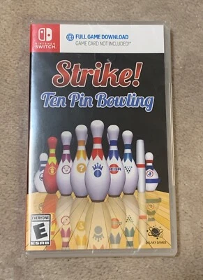 Strike! Ten Pin Bowling (Nintendo Switch) *Brand New, Sealed* - Image 1 of 3