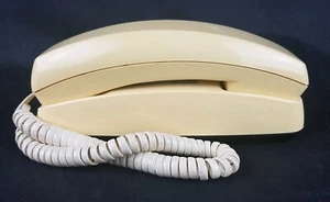 Teléfono de pared de escritorio amarillo de 2 tonos vintage Bell South funciona modelo TP 201-LD - Imagen 1 de 10