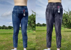 Schlupfhose mit Taschen Hose Damenhose mit Bund Übergröße bis 5XL Freizeithose - Picture 1 of 41