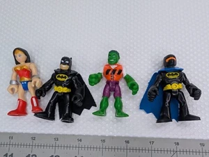 Imaginext Batman Wonder Woman Hulk Figure Lot of 4 Blind Bag Fisher Price - Picture 1 of 9